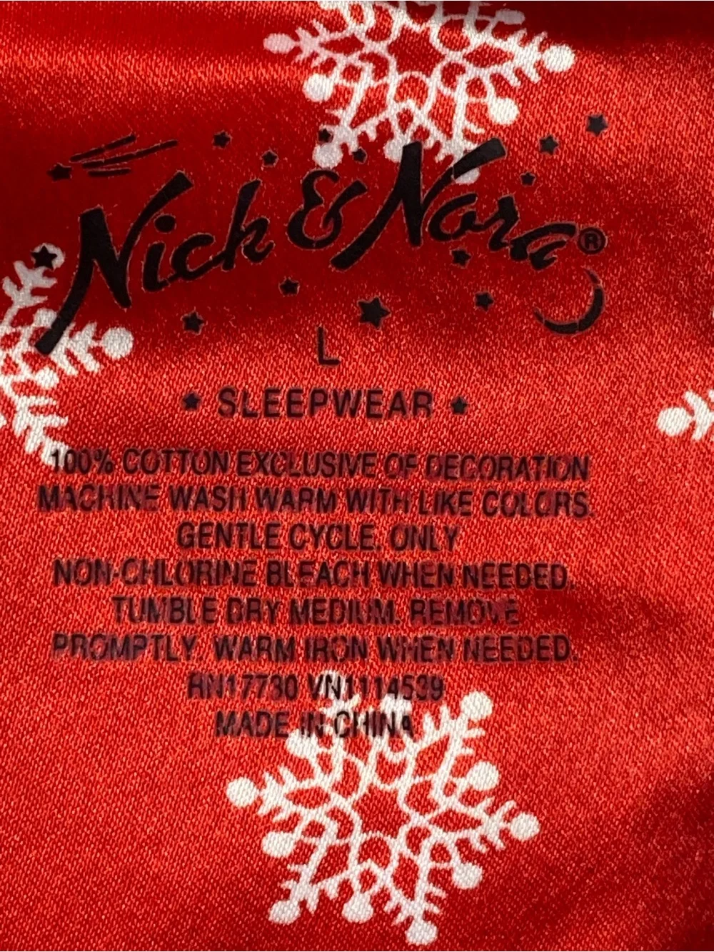 Nick & Nora bright red
